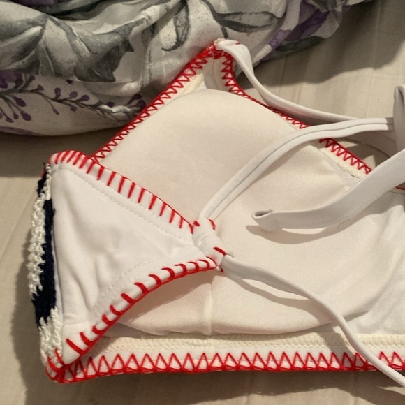 Xhilaration Americana striped bikini - Picture 7 of 8